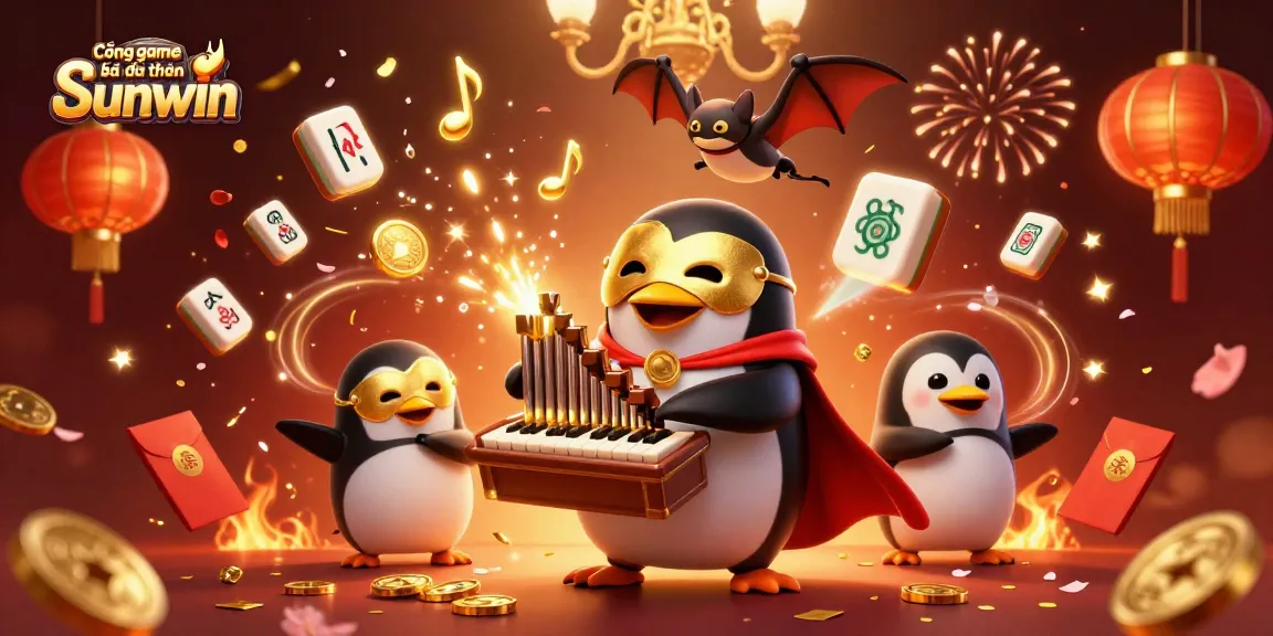Experience thrilling gameplay at Cổng game bài đổi thưởng Sunwin with colorful coins and dynamic casino elements.