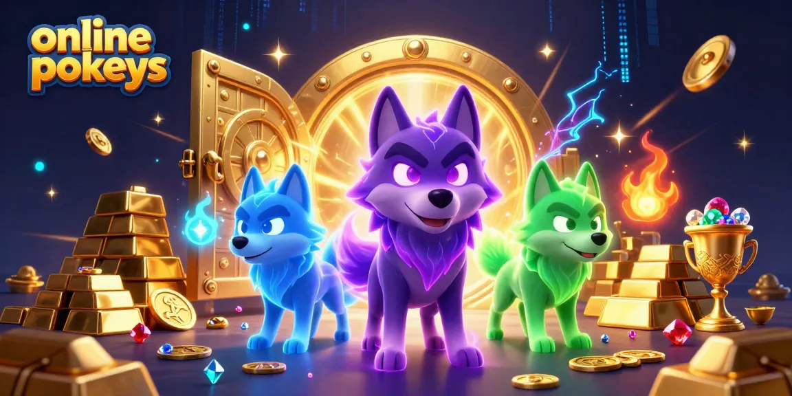 Experience thrilling online pokies with ghostly wolves amid treasure and vibrant energy.