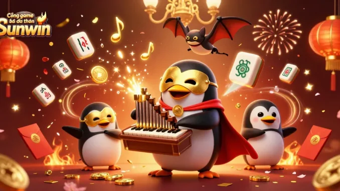 Experience thrilling gameplay at Cổng game bài đổi thưởng Sunwin with colorful coins and dynamic casino elements.